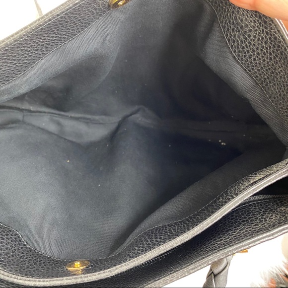 Desmo Black Leather Hobo Shoulder Bag - Picture 8 of 8